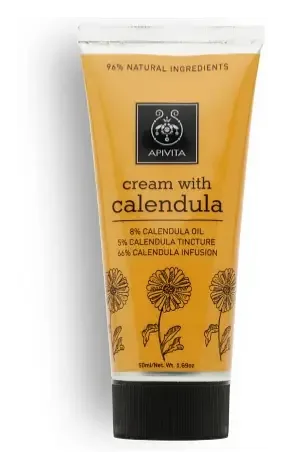 Apivita Natural Cosmetics Cream with Calendula