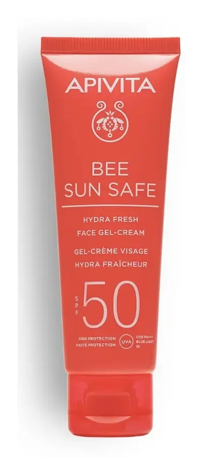 Apivita Natural Cosmetics Hydra Fresh Face Gel Cream SPF50