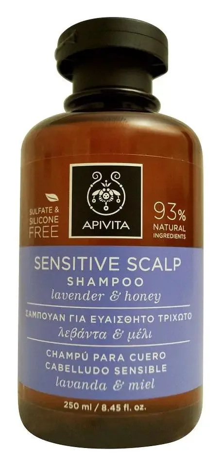 Apivita Natural Cosmetics Sensitive Scalp Shampoo