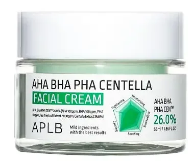 APLB AHA BHA PHA Centella Facial Cream