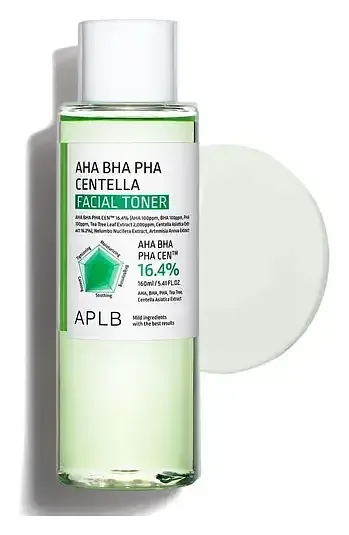 APLB AHA BHA PHA Centella Facial Toner