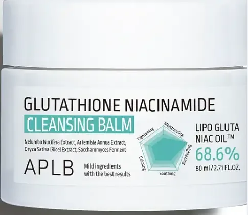 APLB Glutathione Niacinamide Cleansing Balm