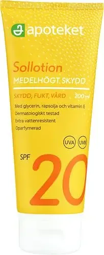 apoteket Sollotion SPF 20