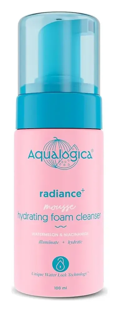 Aqualogica Radiance+ Mousse Hydrating Foam Cleanser