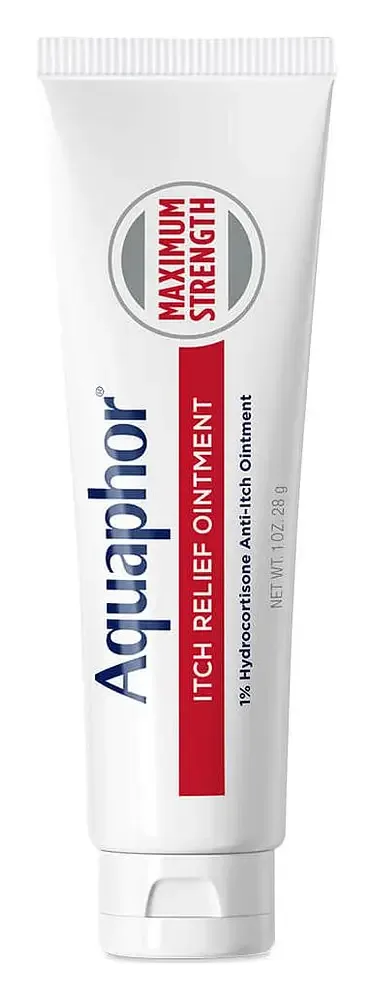 Aquaphor 1% Hydrocortisone Anti Itch Skin Ointment