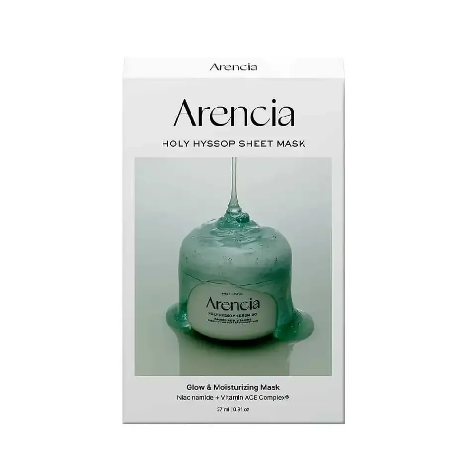 Arencia Holy Hyssop Sheet Mask