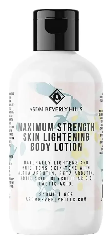 ASDM BEVERLY HILLS Maximum Strength Skin Lightening Body Lotion