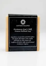 Aster Raine Goat's Milk Soap with Oatmeal and Persimmons