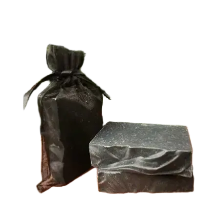 Athar'a Pure Activated Black Charcoal Bar Soap for Acne