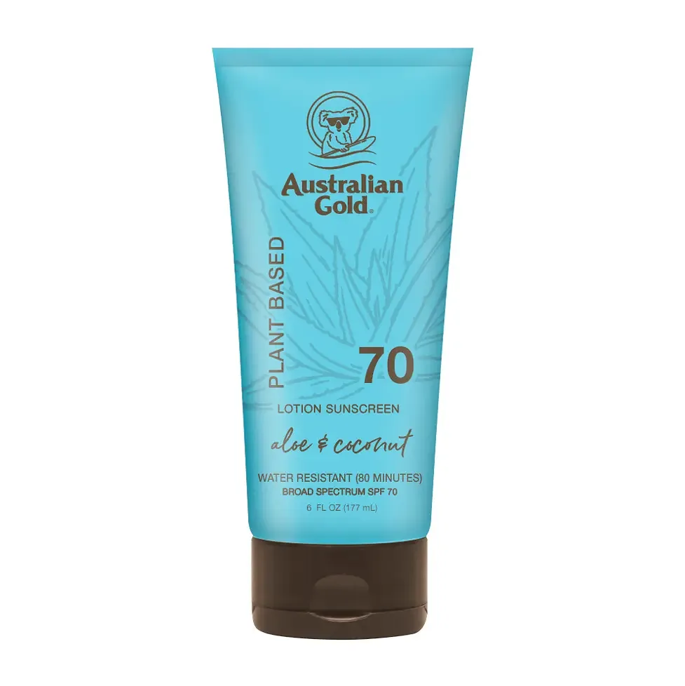Australian Gold Plant Based Lotion Sunscreen Aloe & Coconut SPF 70