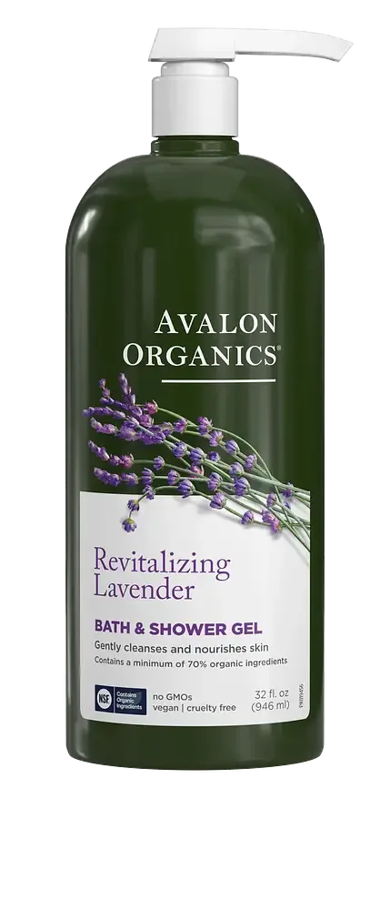 Avalon Organics Revitalizing Lavender Bath & Shower Gel