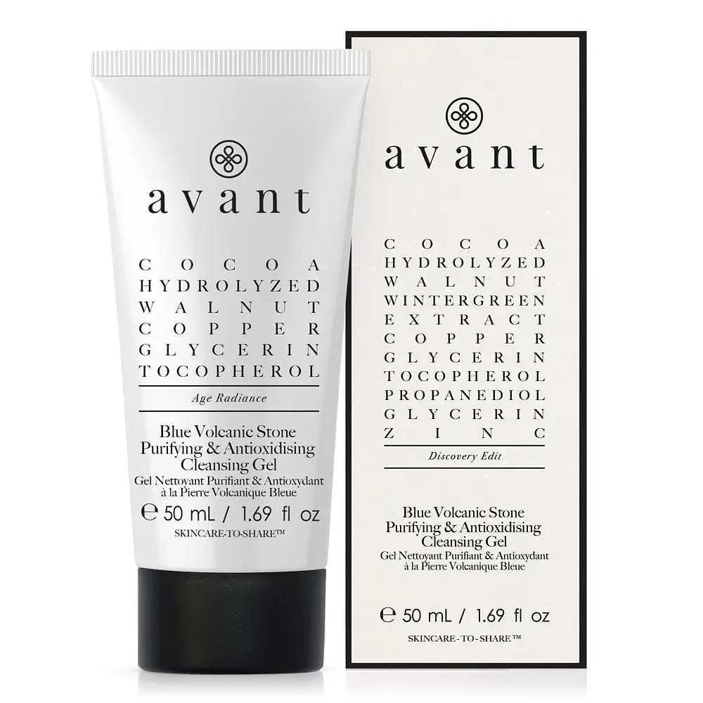 Avant Skincare Blue Volcanic Stone Purifying & Antioxidising Cleansing Gel