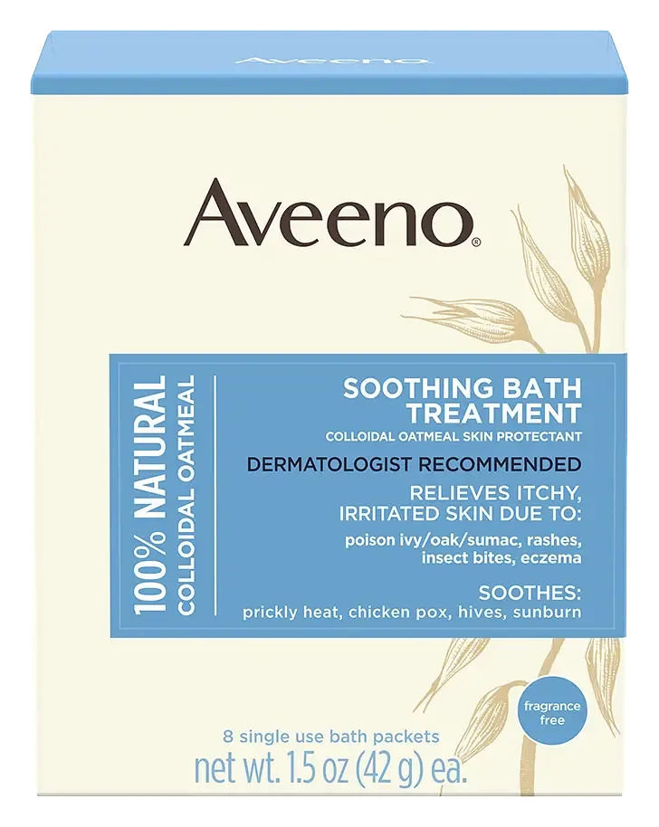 Aveeno 100% Natural Colloidal Oatmeal Soothing Bath Treatment