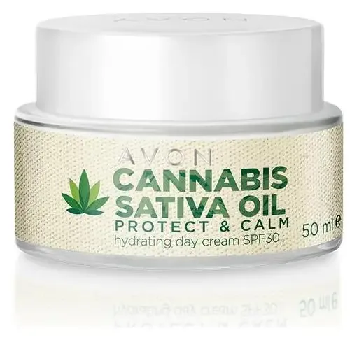 Avon Cannabis Sativa Oil All Day Hydration Cream SPF30
