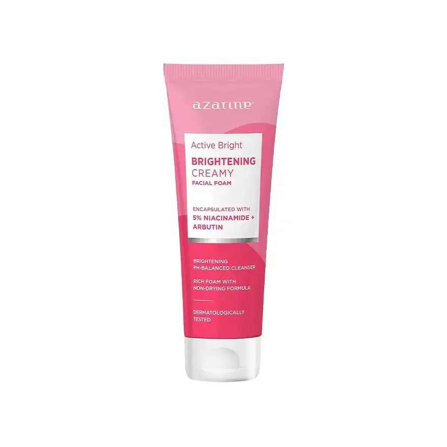 Azarine Active Bright Brightening Creamy Facial Foam