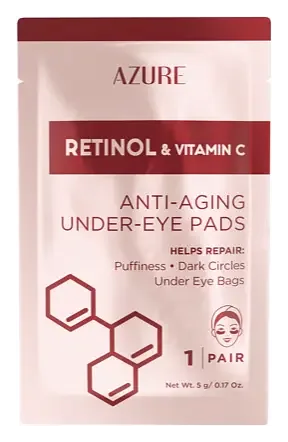 Azure Retinol & Vitamin C Anti-Aging Under Eye Pads