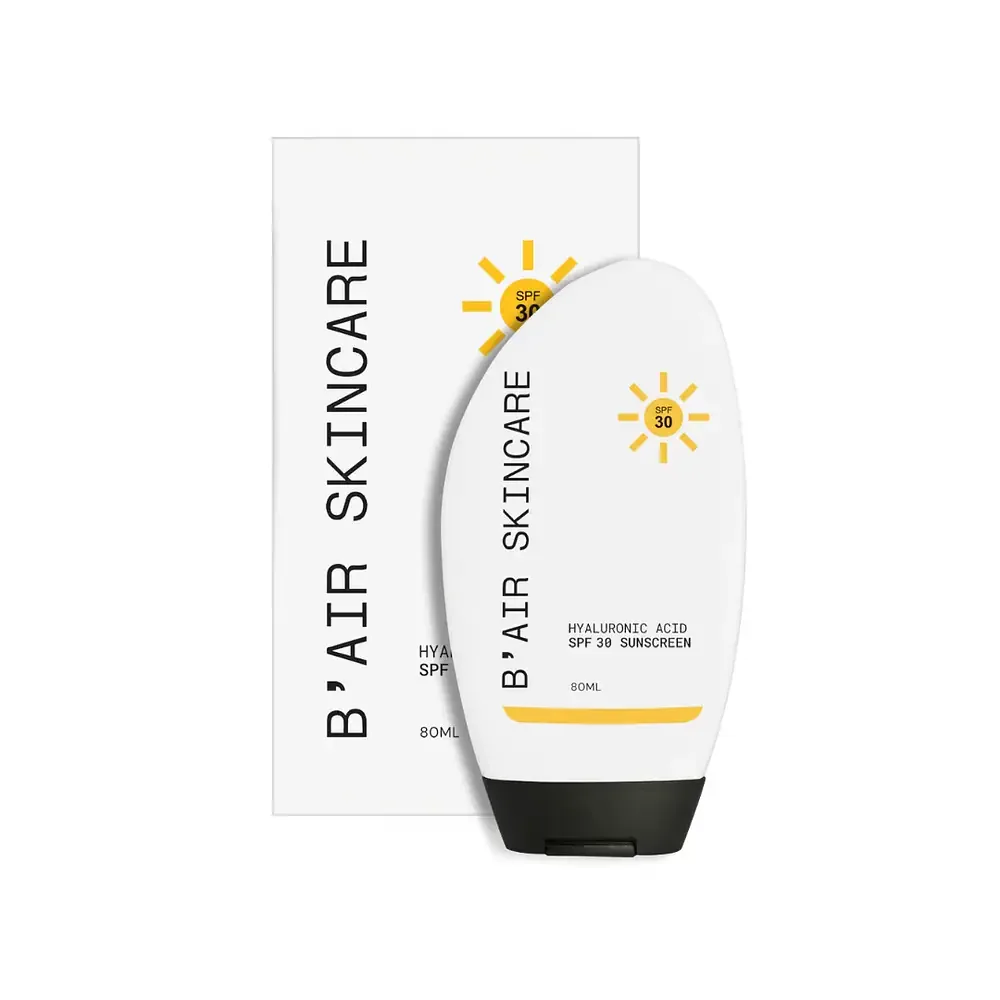 B’Air Skincare Hyaluronic Acid SPF 30 Sunscreen