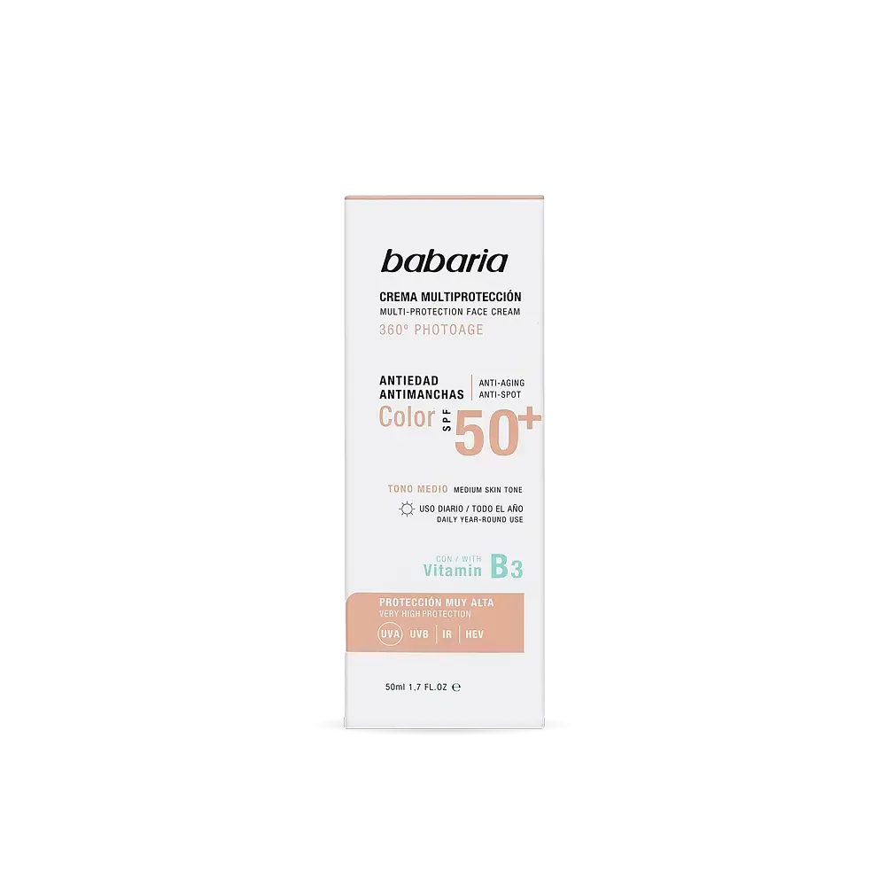 Babaria Multi Protection Face Cream SPF50+