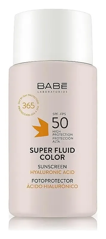 BABE Laboratorios Super Fluid Color Sunscreen SPF 50