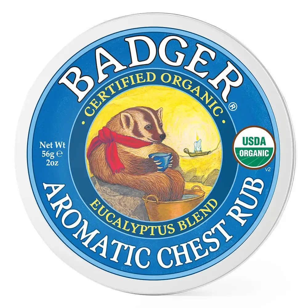 Badger Aromatic Chest Rub