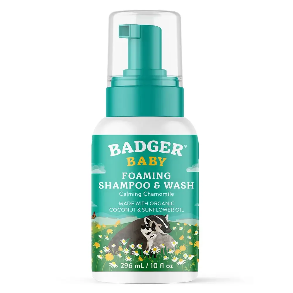Badger Baby Foaming Shampoo & Wash