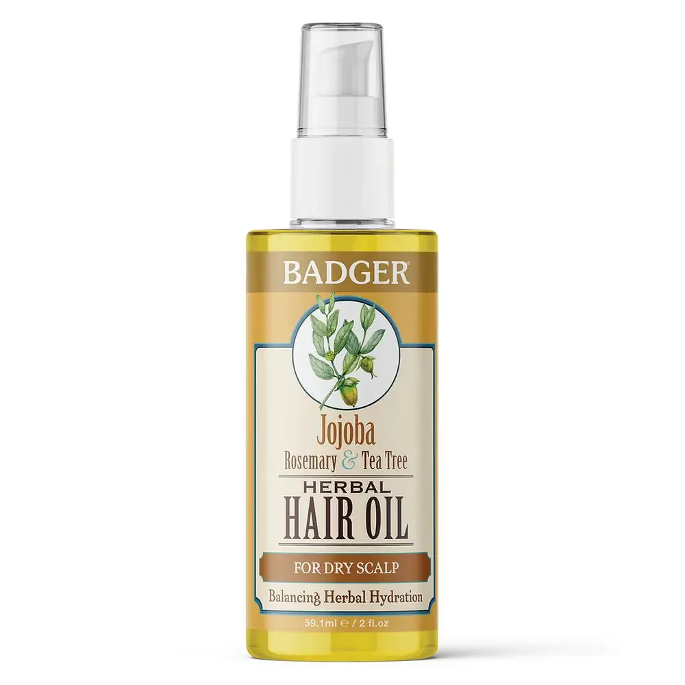 Badger Jojoba Herbal Scalp Treatment