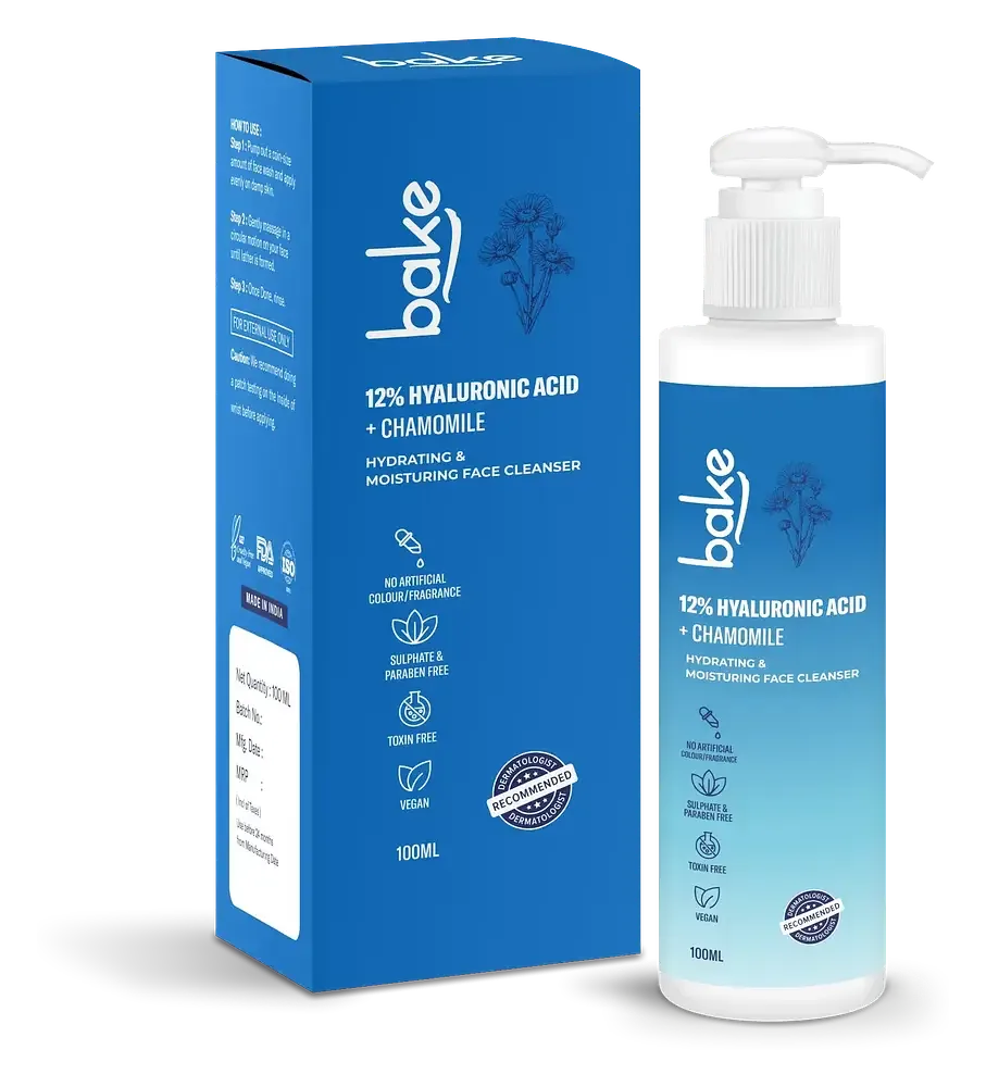 Bake 12% Hyaluronic Acid Face Cleanser