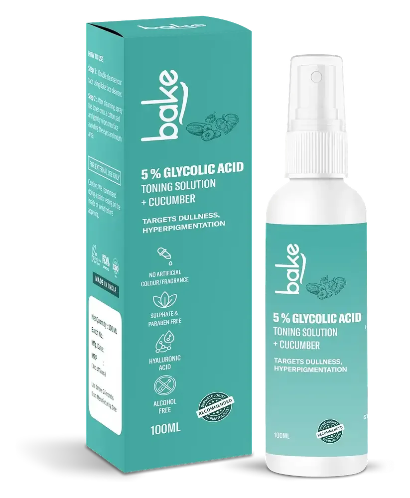 Bake 5% Glycolic Acid Toning Solution