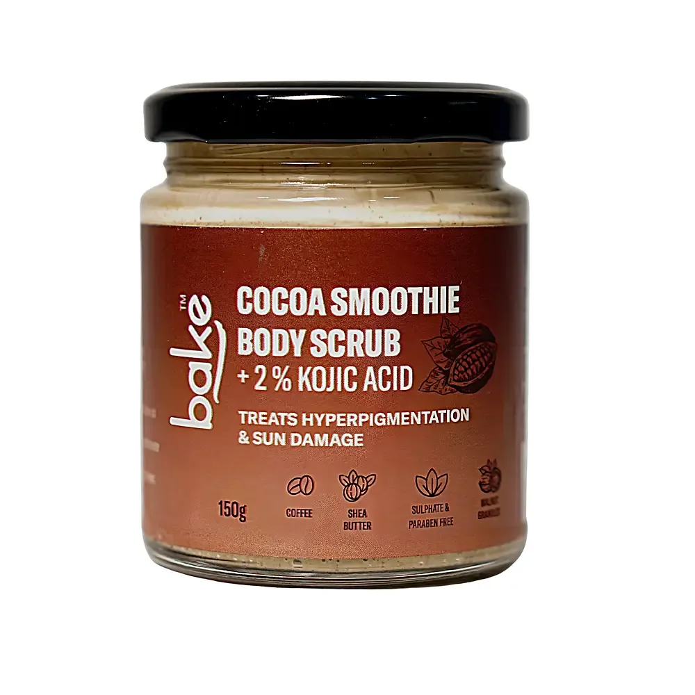 Bake Cocoa Smoothie Body Scrub + 2% Kojic Acid