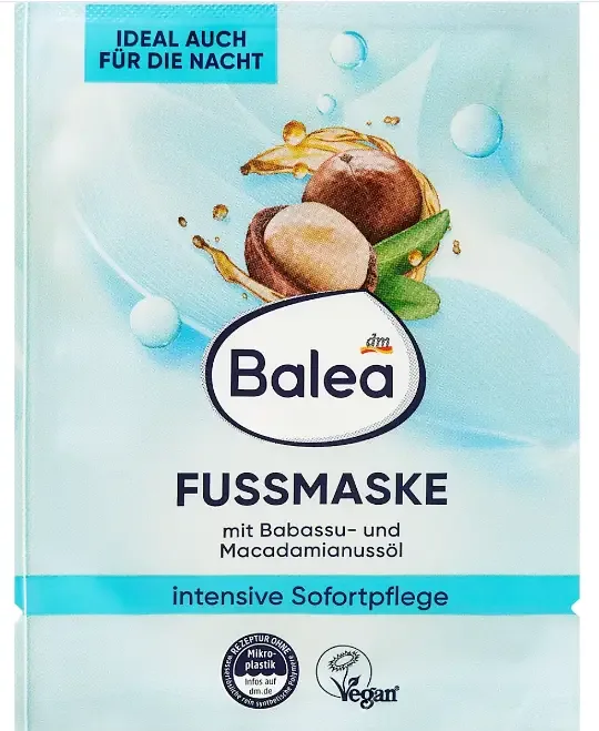 Balea Fussmaske intensive Sofortpflege