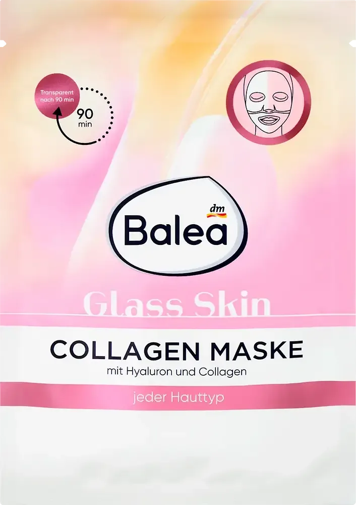 Balea Glass Skin Collagen Maske