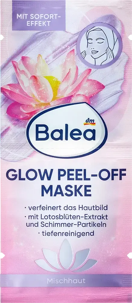 Balea Glow Peel-Off Maske