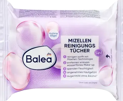 Balea Mizellen Reinigungstücher