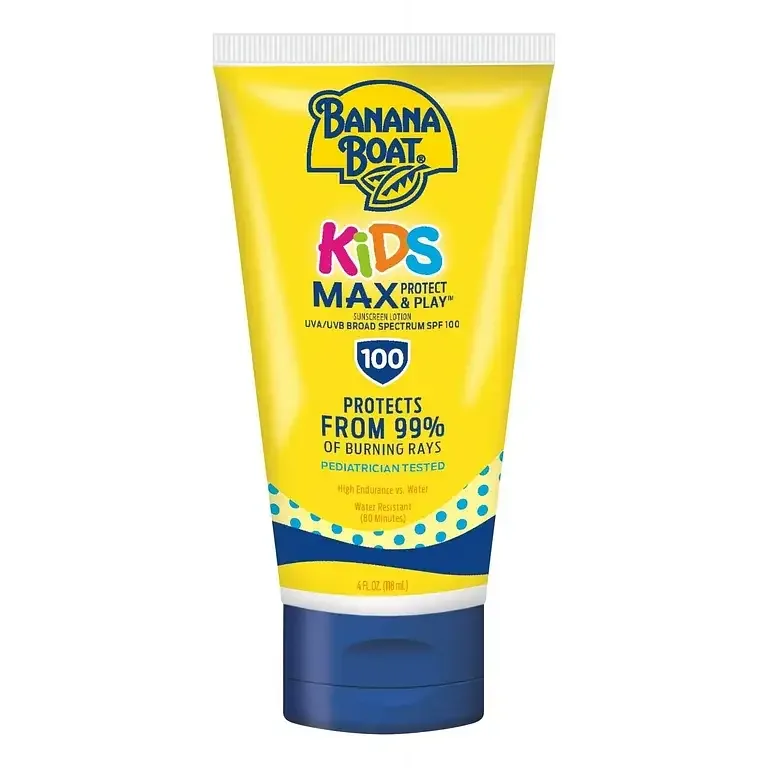 Banana Boat Kids Max Protect & Play Broad Spectrum Sunscreen SPF 100