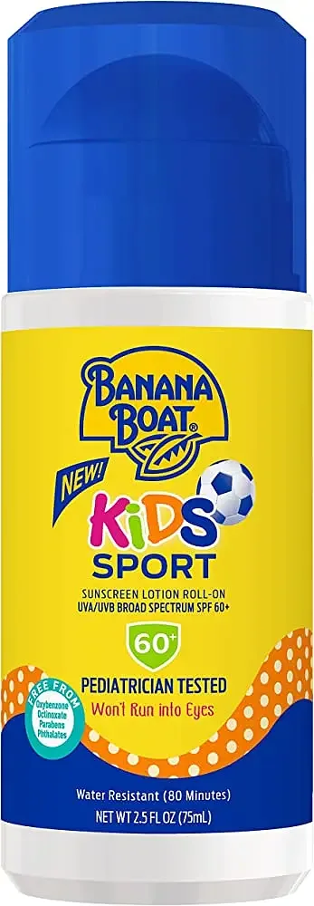 Banana Boat Kids Sport Sunscreen Lotion Roll-On SPF 60+