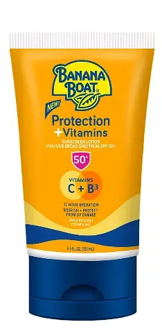 Banana Boat Protection + Vitamins Sunscreen Lotion SPF 50