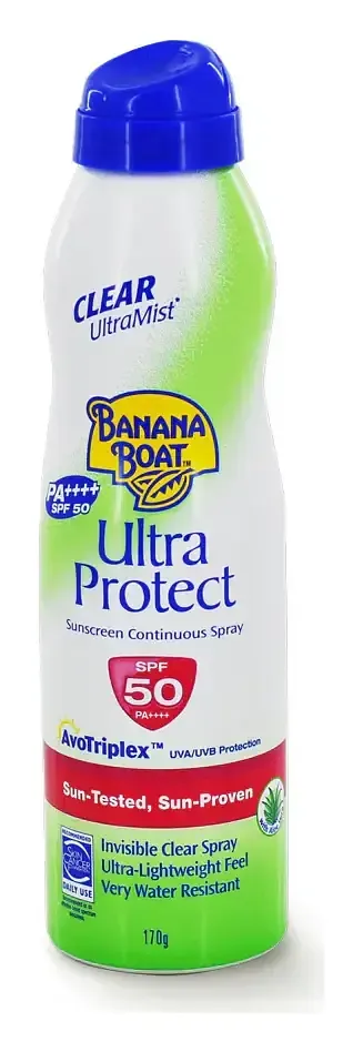 Banana Boat Ultra Protect Sunscreen Continuous Spray SPF 50