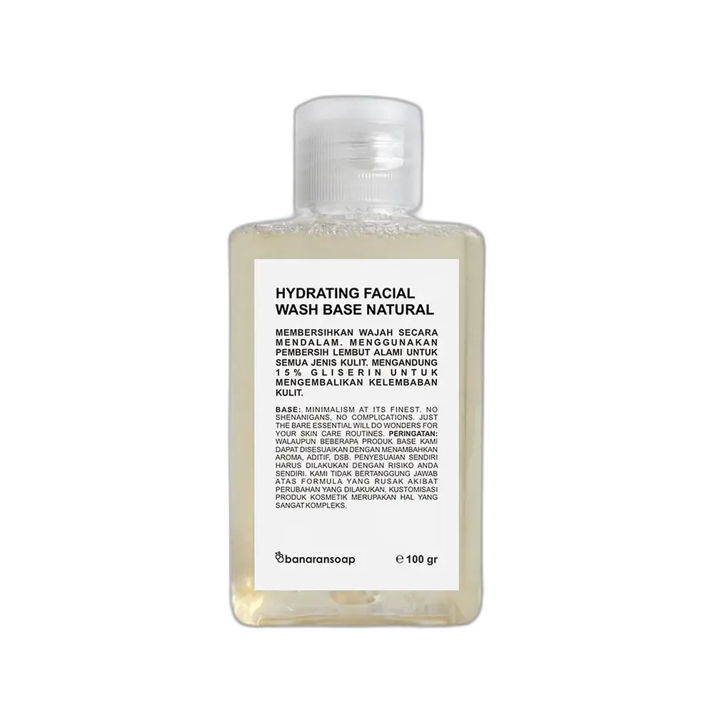 Banaransoap Hydrating Facial Wash Base Natural