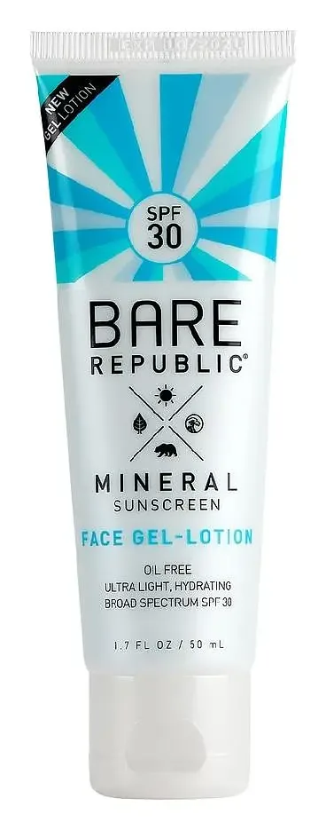 Bare Republic Mineral SPF 30 Face Sunscreen Gel-Lotion