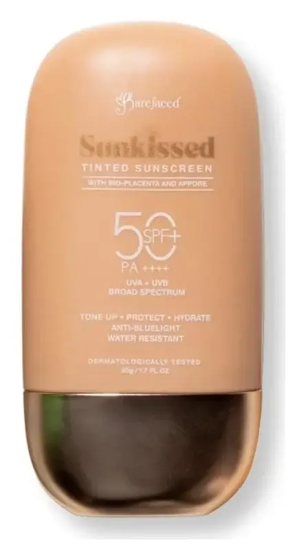 Barefaced Sunkissed Tinted Sunscreen SPF 50+ PA++++