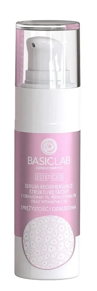 BasicLab Esteticus Regenerating Serum With Ceramides 1% & Prebiotic 2%