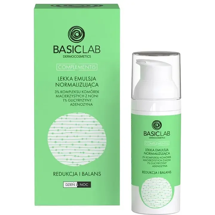 BasicLab Light Normalizing Emulsion With 3% Noni Stem Cell Complex