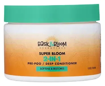 Bask & Bloom Super Bloom 2 In 1 Prepoo & Deep Conditioner