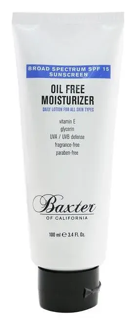 Baxter of California Oil Free Moisturizer Broad Spectrum SPF 15