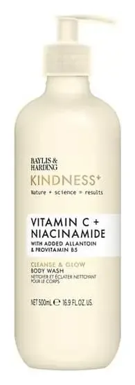 Baylis & Harding Kindness + Vitamin C & Niacinimide Cleanse & Glow Body Wash