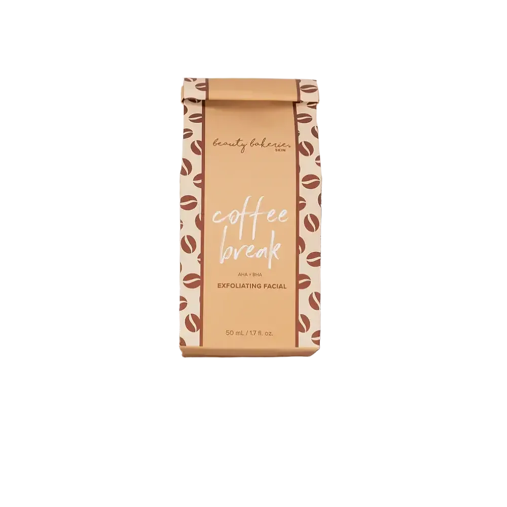 Beauty Bakerie Coffee Break AHA + BHA Exfoliating Facial