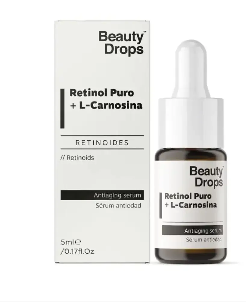 beauty drops 0,1% Retinol Puro + L-Carnosina Antiaging Serum