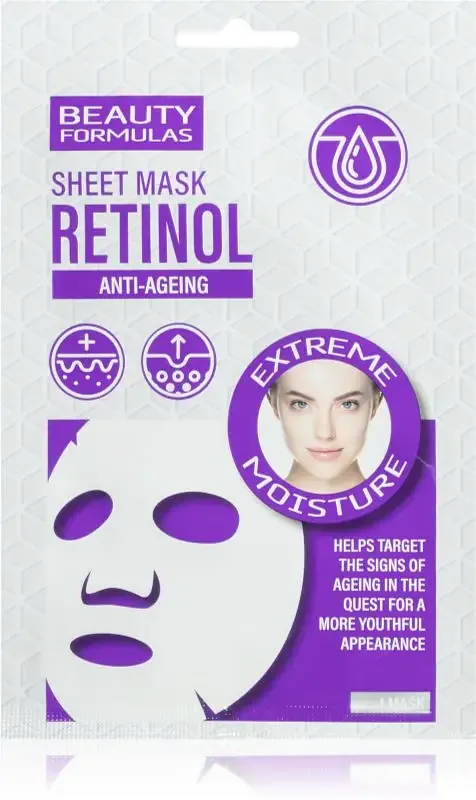 Beauty Formulas Sheet Mask Retinol