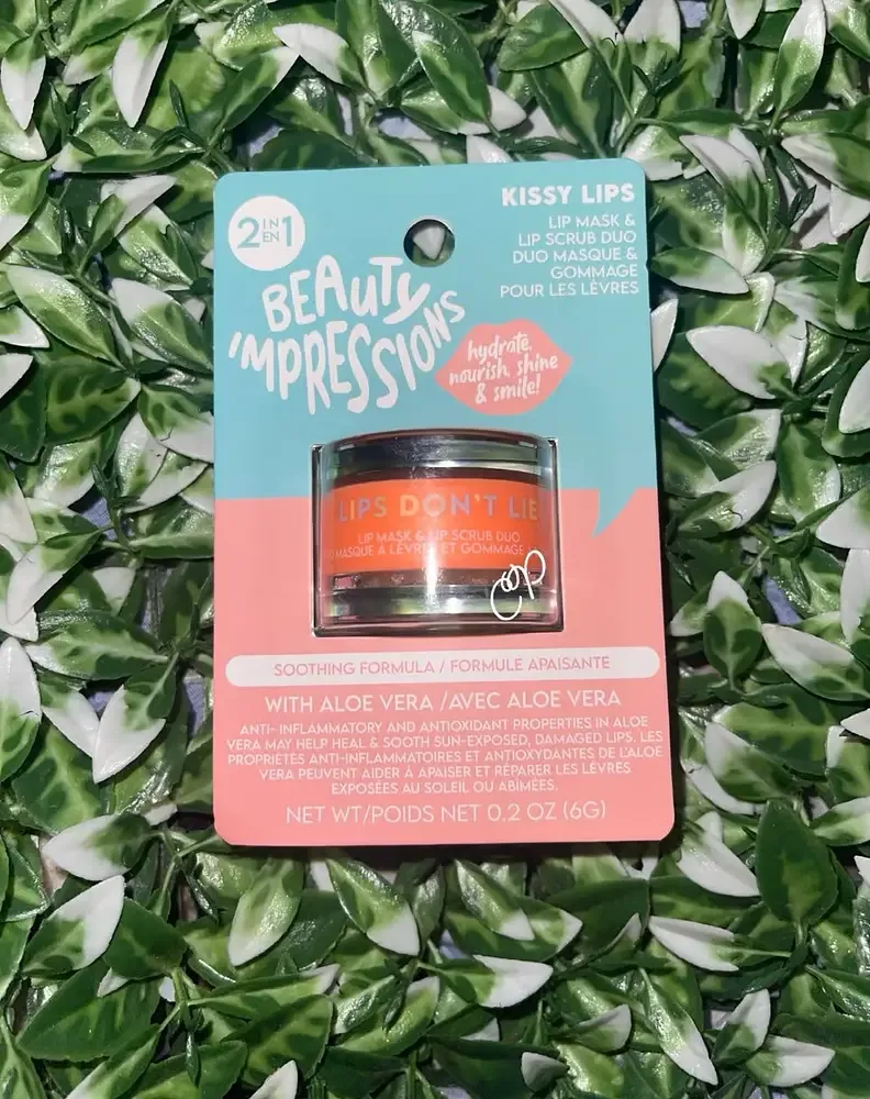 Beauty Impressions Kissy Lips Don't Lie Lip Mask & Lip Scrub Duo