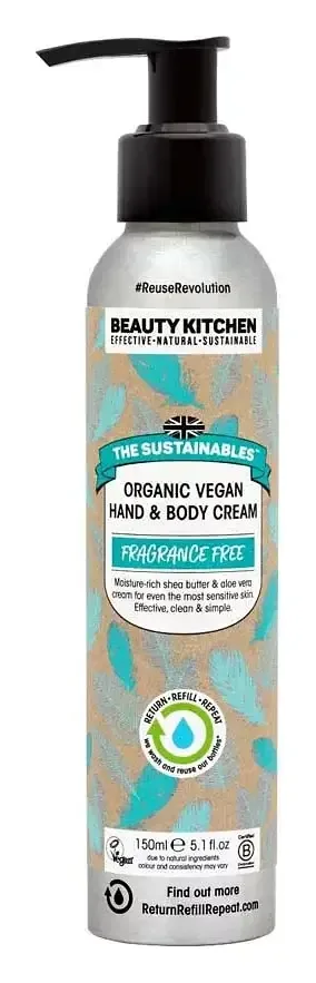 Beauty Kitchen The Sustainables Organic Vegan Hand & Body Cream